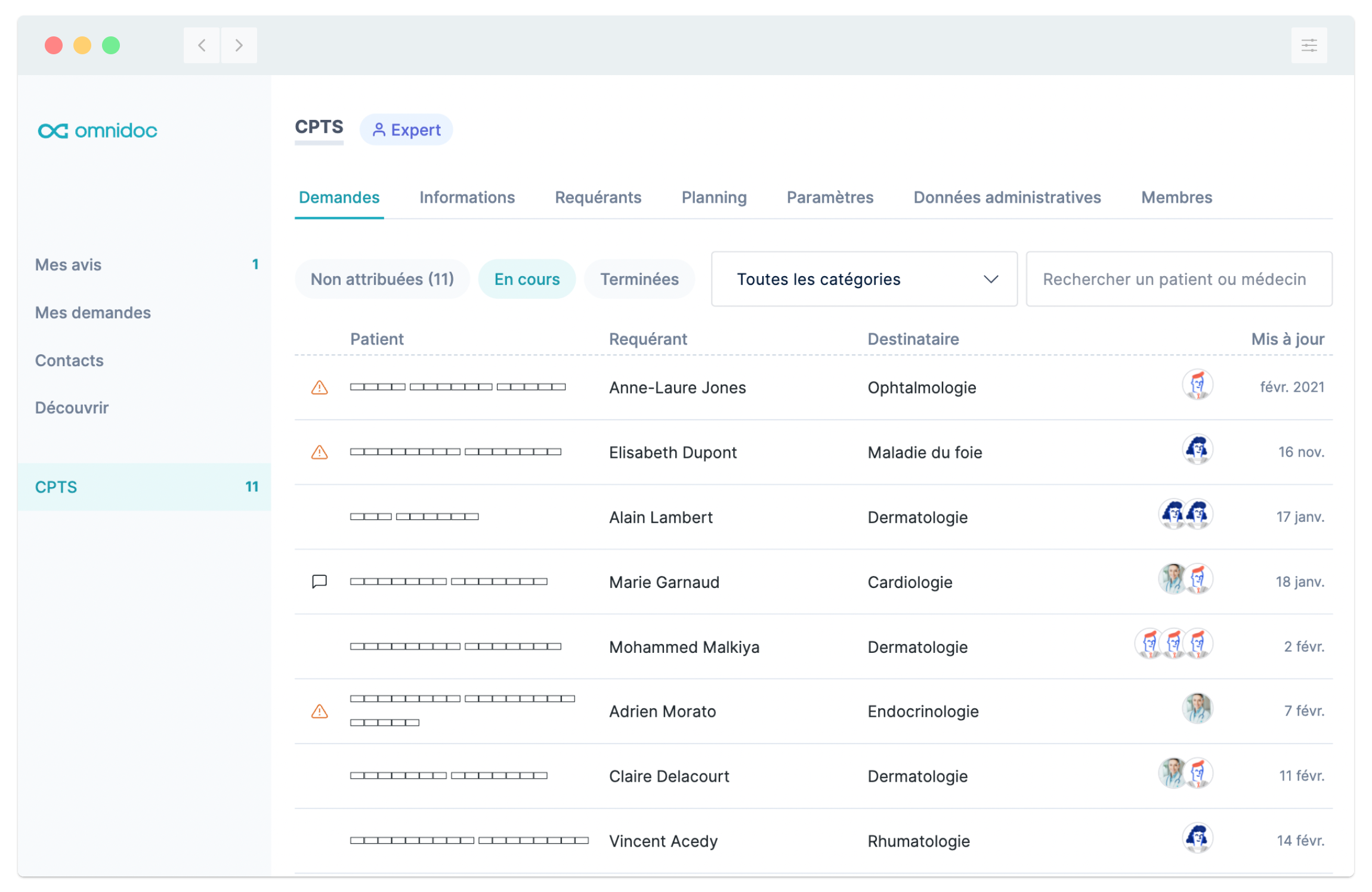 Omnidoc, plateforme de télé-expertise sécurisée et rémunérée
